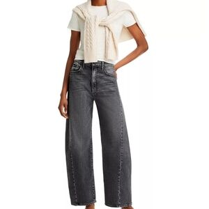 MOTHER The Half Pipe Flood High Rise Jeans in Outta Sight Size 26